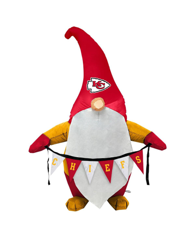 Pegasus Home Fashions Kansas City Chiefs Inflatable Gnome In Multi