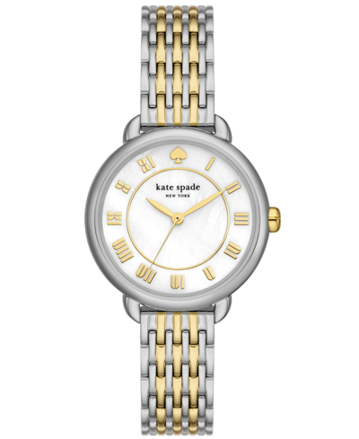 Kate Spade Women's Lily Avenue Three Hand Two-tone Stainless Steel Watch 34mm