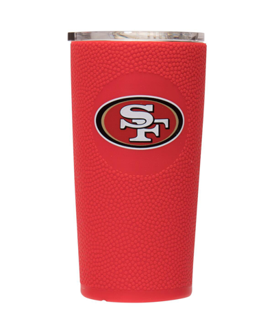 Memory Company San Francisco 49ers 20 oz Stainless Steel With Silicone Wrap Tumbler In Red