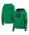 Stadium Athletic Women's  Kelly Green Notre Dame Fighting Irish Big Logo Pullover Hoodie In Kelly Green