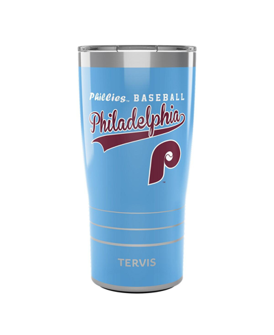 Tervis Tumbler Philadelphia Phillies Distressed 20 oz Cooperstown Collection Stainless Steel Tumbler In Blue