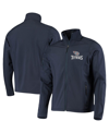 DUNBROOKE MEN'S DUNBROOKE NAVY TENNESSEE TITANS SONOMA SOFTSHELL FULL-ZIP JACKET