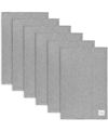 Comfy Cubs Cotton Burp Cloths, Pack Of 6 In Gray