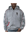 Starter Gray Atlanta Falcons Thursday Night Gridiron Throwback Full-zip Jacket In Gray