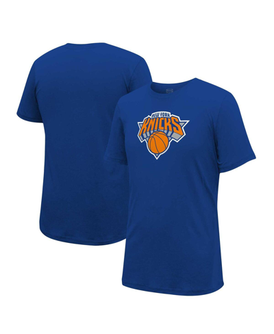 Stadium Essentials Men's And Women's  Blue New York Knicks Primary Logo T-shirt