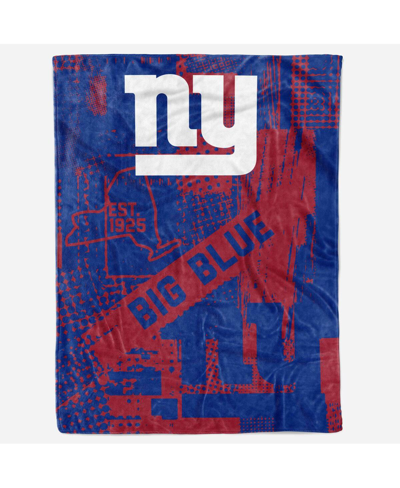 Logo Brands New York Giants 60" X 80" Hometown Blanket In Multi
