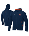 Under Armour Navy Auburn Tigers Unstoppable Raglan Full-zip Jacket In Navy