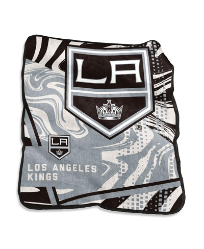 Logo Brands Los Angeles Kings 50" X 60" Swirl Raschel Throw Blanket In Multi