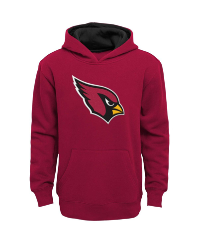 Outerstuff Kids' Big Boys Cardinal Arizona Cardinals Prime Pullover Hoodie