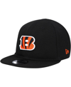 New Era Infant Boys And Girls  Black Cincinnati Bengals My 1st 9fifty Adjustable Hat In Black