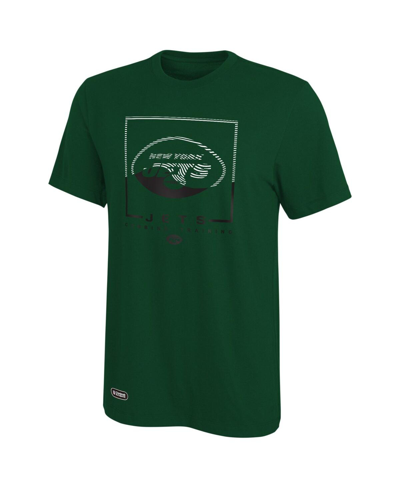 Outerstuff Men's Green New York Jets Combine Authentic Clutch T-shirt