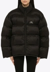 BALENCIAGA 3B SPORTS ICON DOWN PADDED JACKET