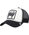 GOORIN BROS MEN'S GOORIN BROS. WHITE THE BLACK SHEEP TRUCKER ADJUSTABLE HAT