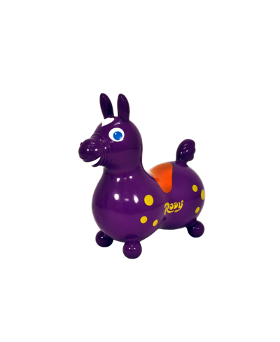 Gymnic Kids' Rody Horse Inflatable Bounce Ride In Purple