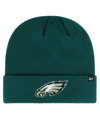 47 Brand Men's ' Midnight Green Philadelphia Eagles Secondary Cuffed Knit Hat In Midnight Green