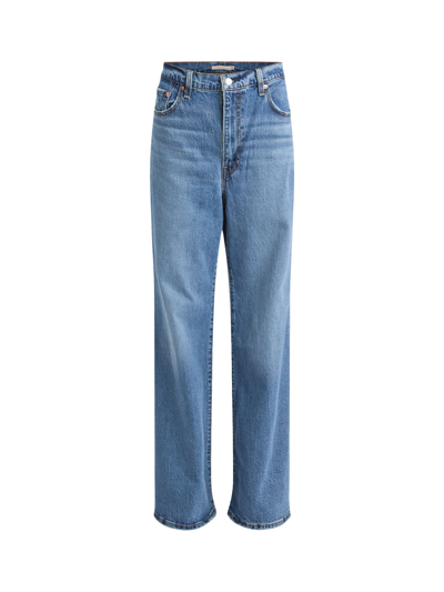 Levi's Ribcage Wide Leg Jeans In Blue