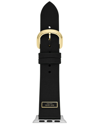 Kate Spade Women's Black Nylon Band For Apple Watch, 38, 40, 41