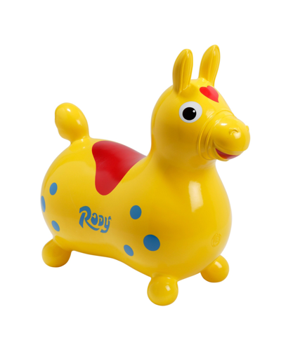 Gymnic Rody Horse Inflatable Bounce Ride In Yellow