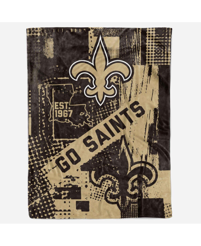 Logo Brands New Orleans Saints 60" X 80" Hometown Blanket In Multi