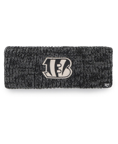 47 Brand Women's ' Heathered Black Cincinnati Bengals Team Meeko Headband