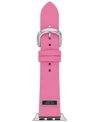 KATE SPADE WOMEN'S PINK NYLON BAND FOR APPLE WATCH, 38, 40, 41, 42, 44, 45, 49MM