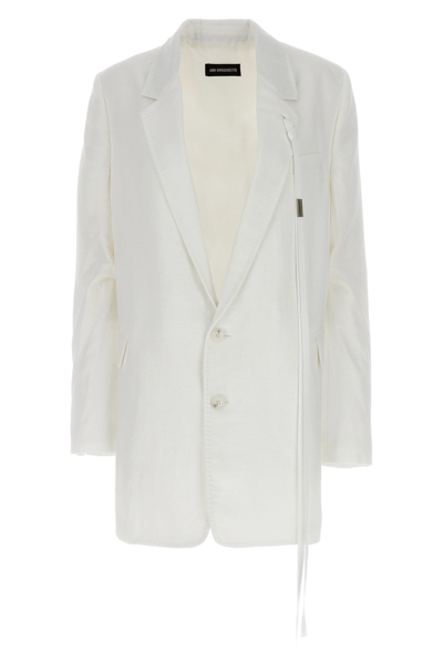 Ann Demeulemeester Women 'agnes' Blazer Jacket In White