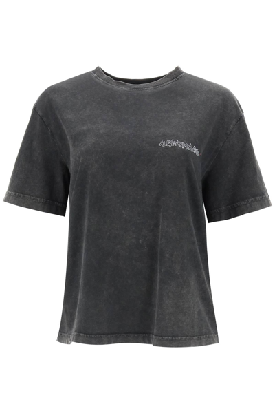 Alessandra Rich T-shirts And Polos In Grey