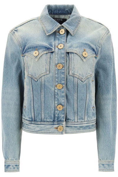 BALMAIN BALMAIN WESTERN DENIM JACKET