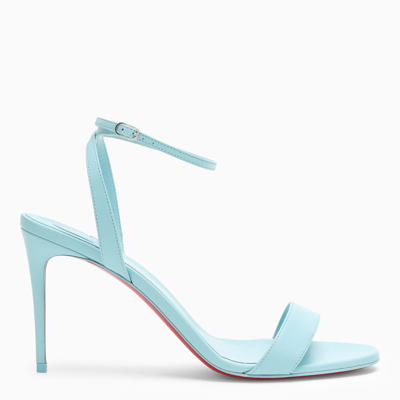 Christian Louboutin Loubigirl Ankle-strap Red Sole Sandals In Blue