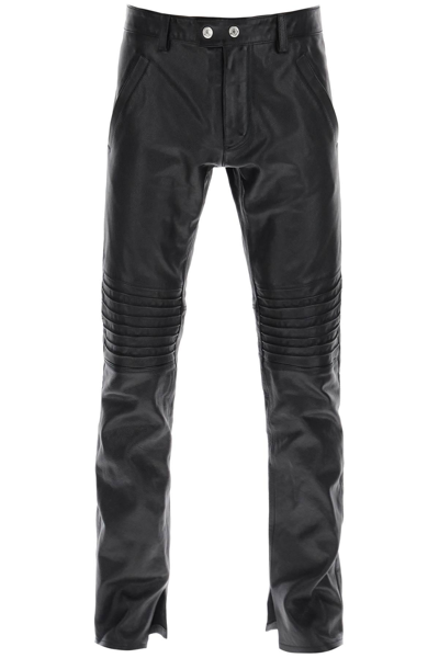 DSQUARED2 DSQUARED2 RIDER LEATHER PANTS
