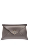 Altuzarra Medallion Envelope Clutch In Truffle