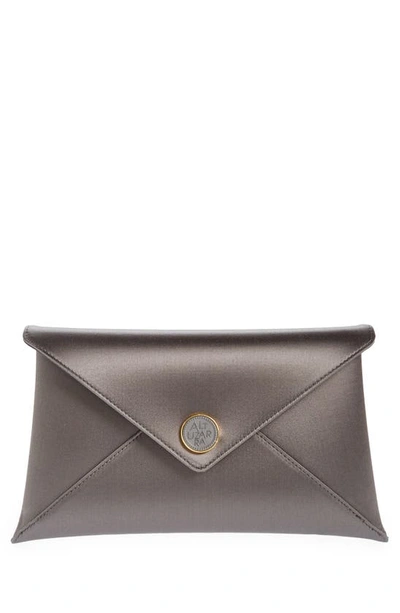 Altuzarra Medallion Envelope Clutch In Truffle