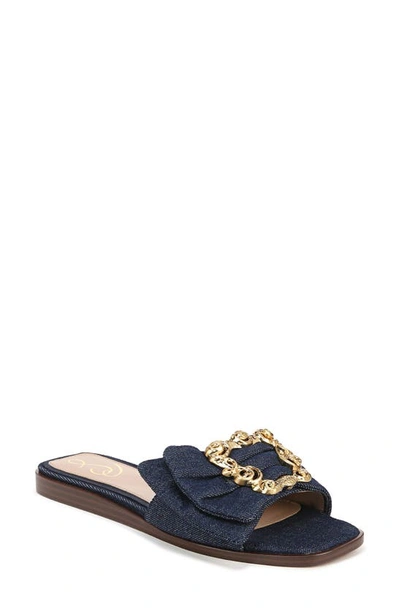 Sam Edelman Ivana Slide Sandal In Hudson Navy