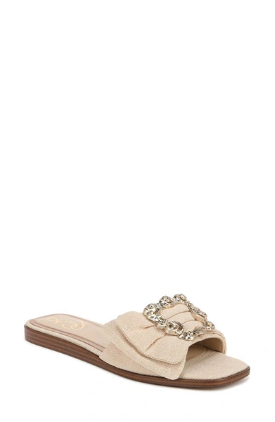 Sam Edelman Ivana Slide Sandal In Summer Sand Linen