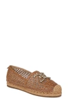 Sam Edelman Khiara Espadrille Flat In Brown