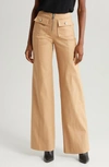 Cinq À Sept Azure Wide-leg Trousers In Sahara