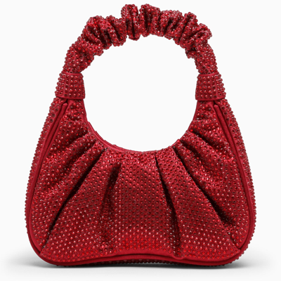 Jw Pei Red Gabbi Handbag With Crystals