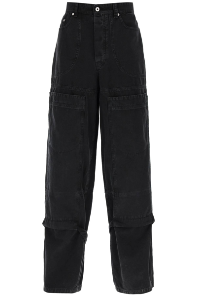 OFF-WHITE OFF WHITE WIDE LEG CARGO PANTS