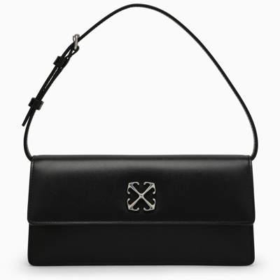 Off-white Off White™ Black Leather Handbag With Logo