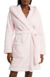 Ugg Aarti Faux Shearling Hooded Robe In Patisserie