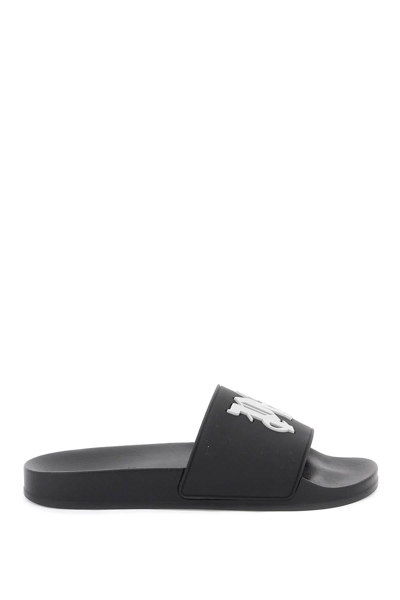 PALM ANGELS PALM ANGELS MONOGRAM SLIDES