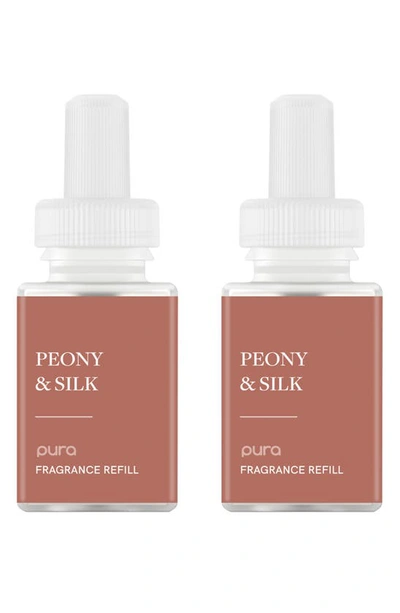Pura 2-pack Diffuser Fragrance Refills In Peony And Silk