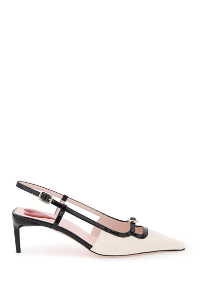 Roger Vivier Two-tone Patent Leather Pumps In Multicolor