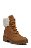 TIMBERLAND COURMAYEUR VALLEY 6-INCH FAUX FUR LINED WATERPROOF BOOT