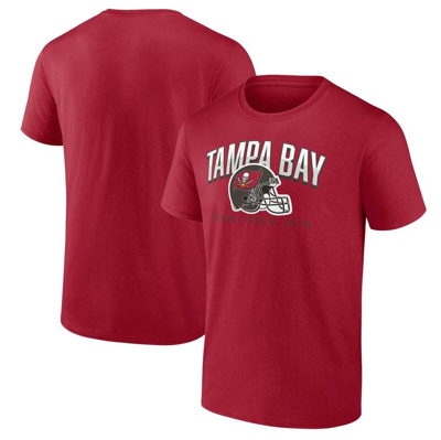 Fanatics Branded  Red Tampa Bay Buccaneers  T-shirt