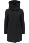 Woolrich John Rich & Bros Artic Parka In A Cotton Blend In Black
