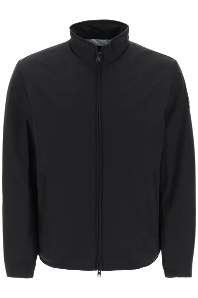 Woolrich Sailing Windbreaker Jacket In Black