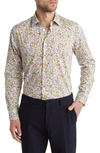 Paul Smith Floral-print Cotton Shirt In Multicoloured