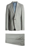 Paul Smith Tailored Fit Wool Suit In Emerald