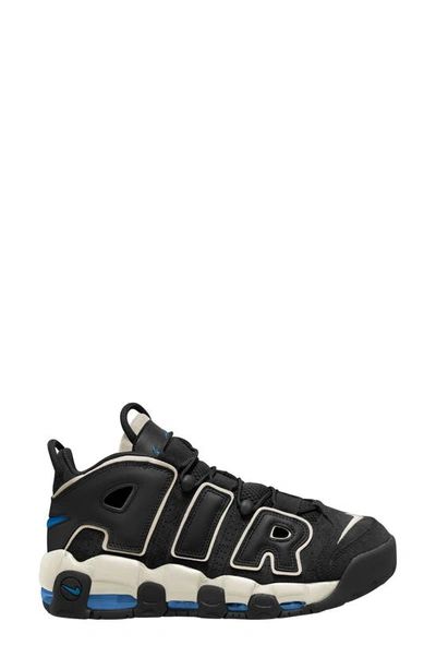 Nike Air More Uptempo '96 Trainers In Black And Blue